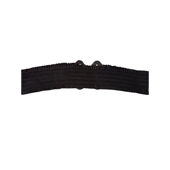 - Chicos Zoey rhinestone Embellished Black Belt size Medium - Picture 7 of 11